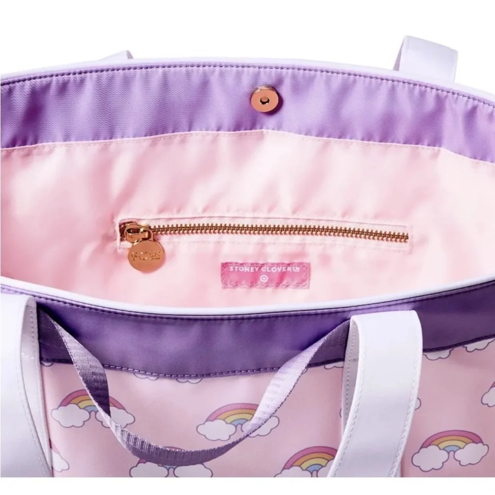 Mini Rainbows Beach Tote Bag - Stoney Clover Lane x Target Light Pink Diaper Bag - Picture 4 of 4